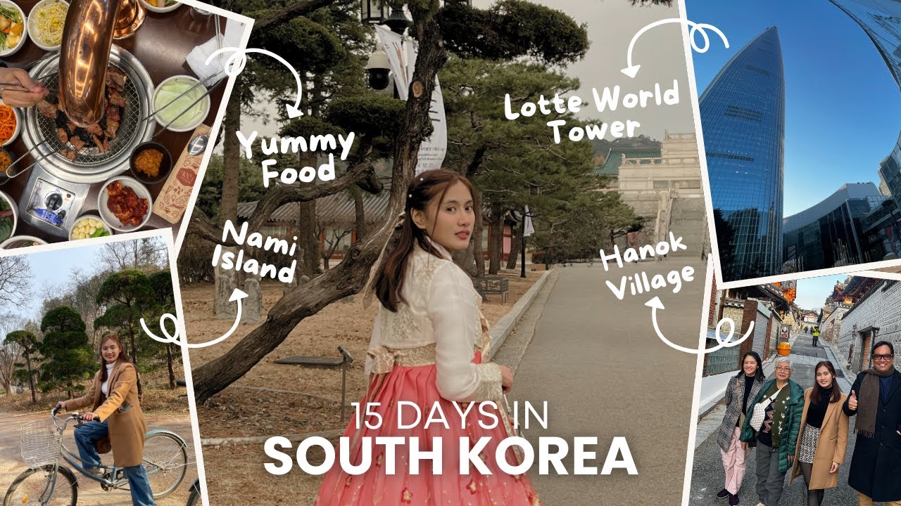 15 Days in South Korea | First Travel Outside the Country! 🇵🇭🇰🇷