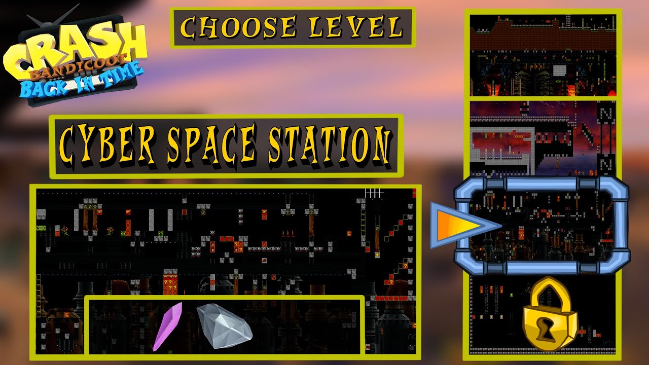 Crash Back In Time | Crash Bandicoot 2 | Cyber Space Station | #19
