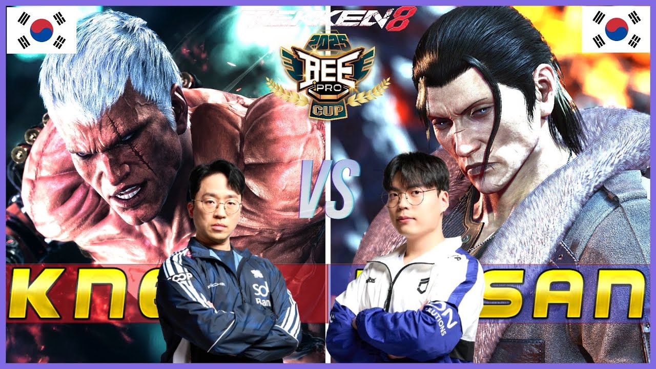 DRX | Knee 🇰🇷 (Брайан) против DNF | Ulsan 🇰🇷 (Анна, Драгунов) ➤ BeePro Cup 2025 &mdash; ТОП 8 &mdash; Tekken 8
