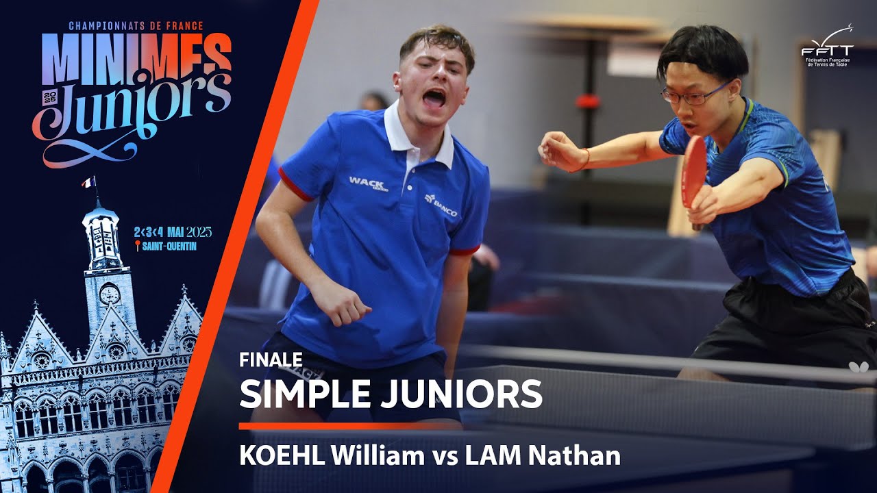 KOEHL William vs LAM Nathan | Finale | FRANCES JUNIORS 2025
