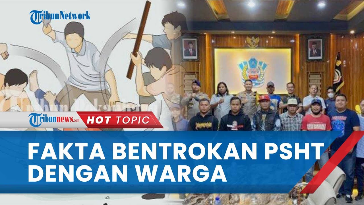 Rombongan Oknum PSHT Bentrok dengan Warga Malang, Diawali Konvoi Kendaraan lalu Berakhir Ricuh