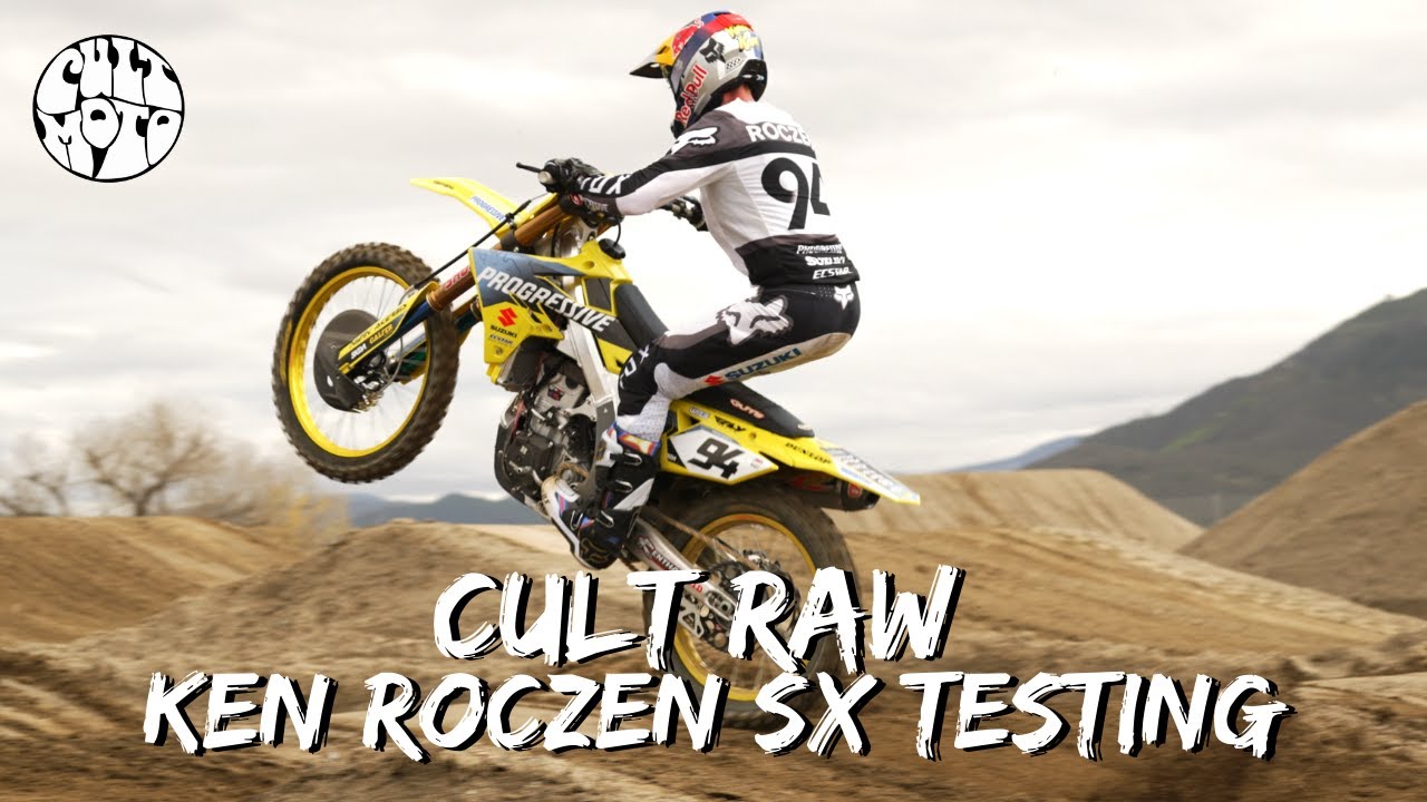 Ken Roczen - Supercross Testing @ Pala (Fox Raceway) - RAW