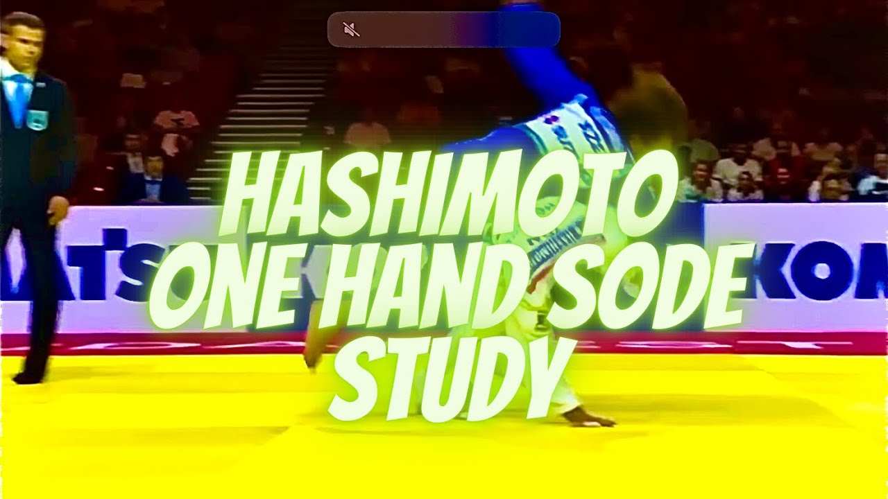 Hashimoto Soichi one-hand sode tsuri komi goshi study