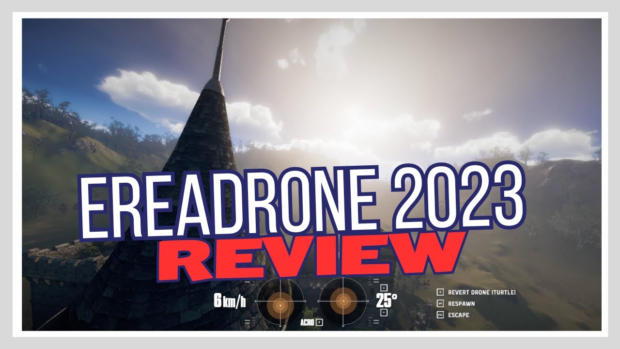 EreaDrone 2023 Review - What a STUNNING FPV Simulator!