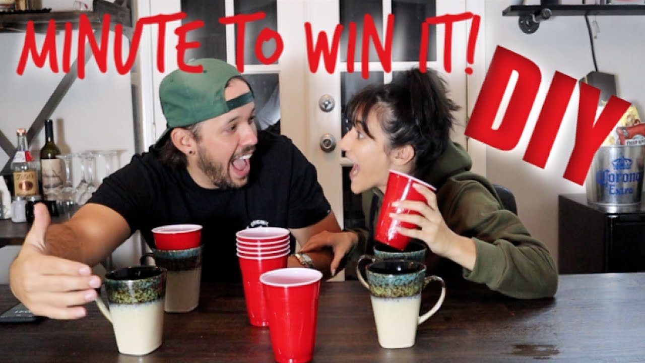 AT HOME MINUTE TO WIN IT!!