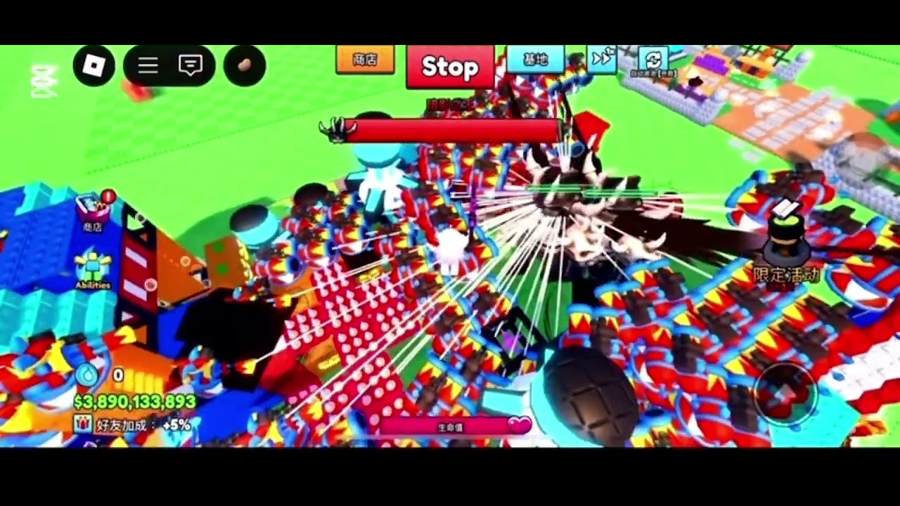 Roblox[建造你的基地]突破波數紀錄