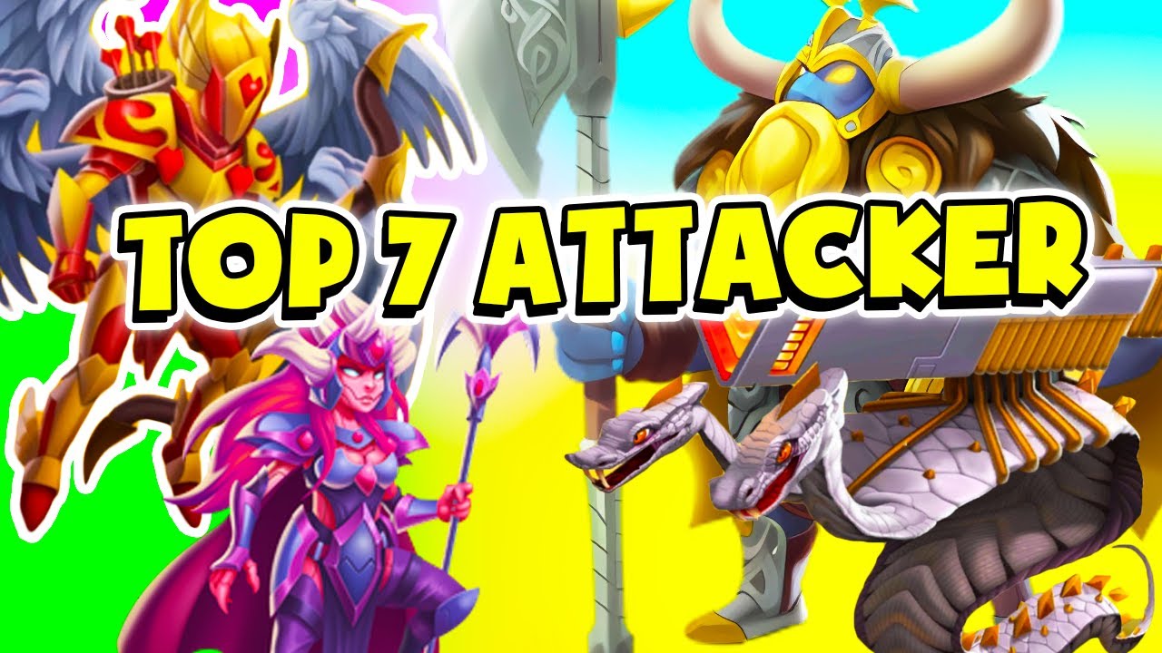 Monster Legends: Top 7 Quái Vật Tấn Công Mạnh Nhất Meta Hiện Tại