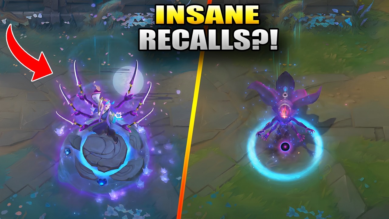 The BEST Skin Recall Animations in League of Legends! 😱