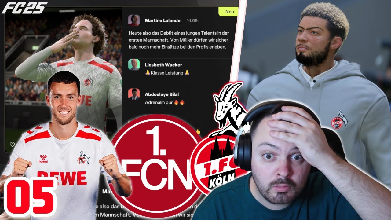 NEUES MEGA TALENT in der STARTELF ?! 🤑  FC25 Karriere mit Köln #05