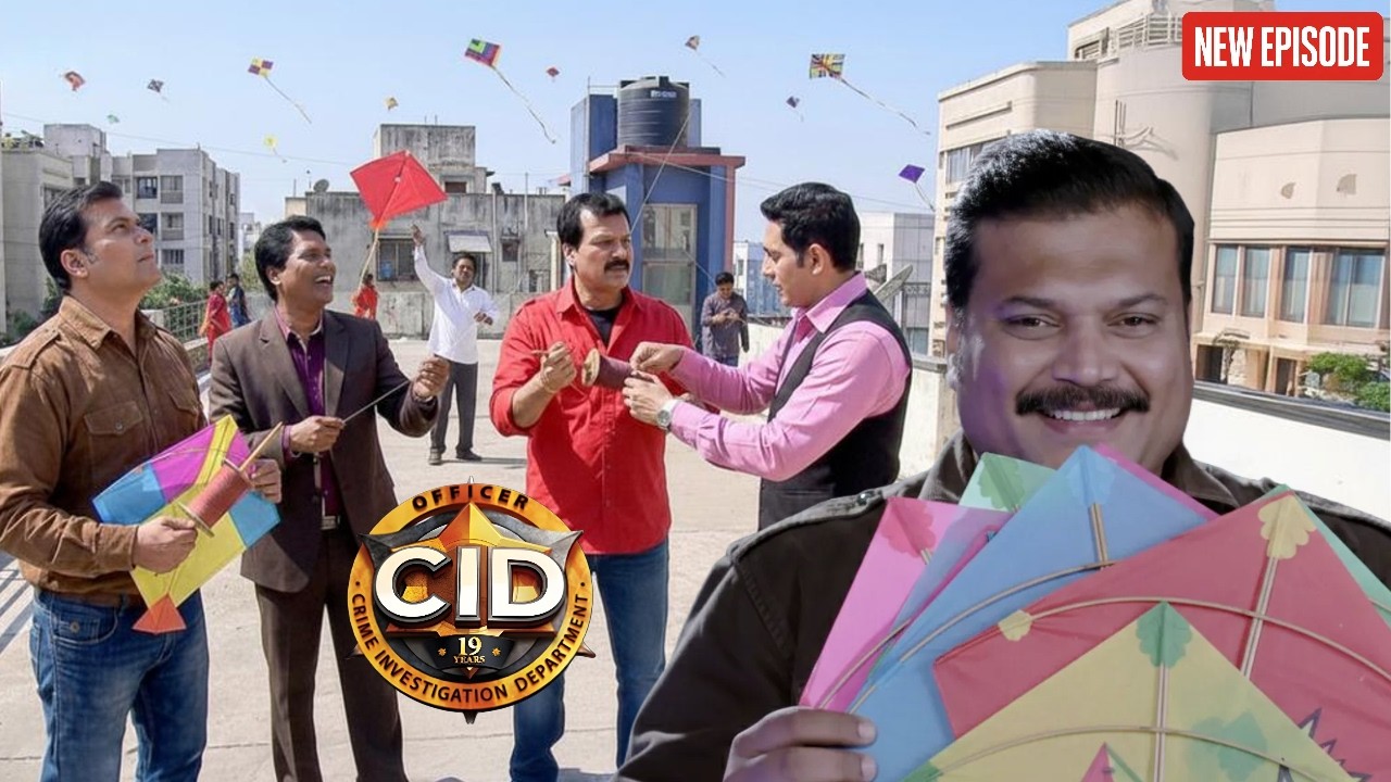 केस छोड़ CID टीम उड़ाने पहुची पतंग || CID || Latest Episode