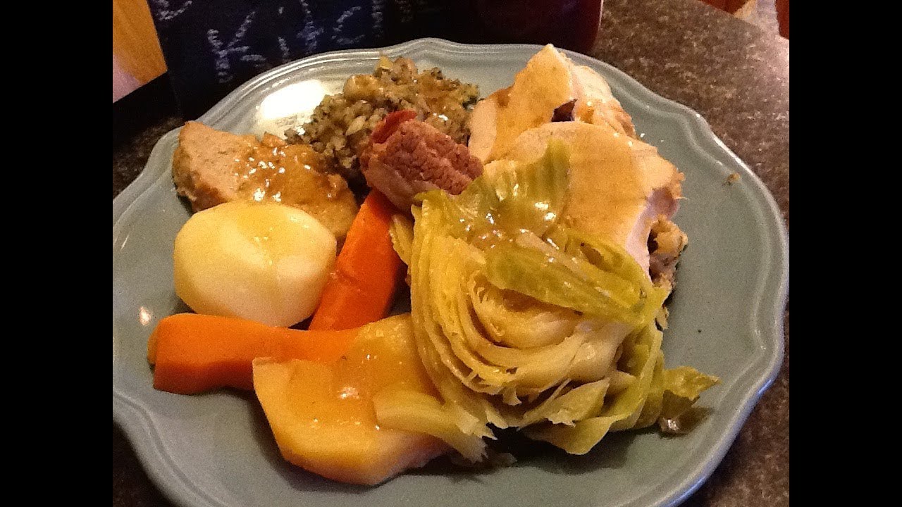 Jiggs Dinner and Peas Pudding - Traditional Newfoundland - Bonita's Kitchen