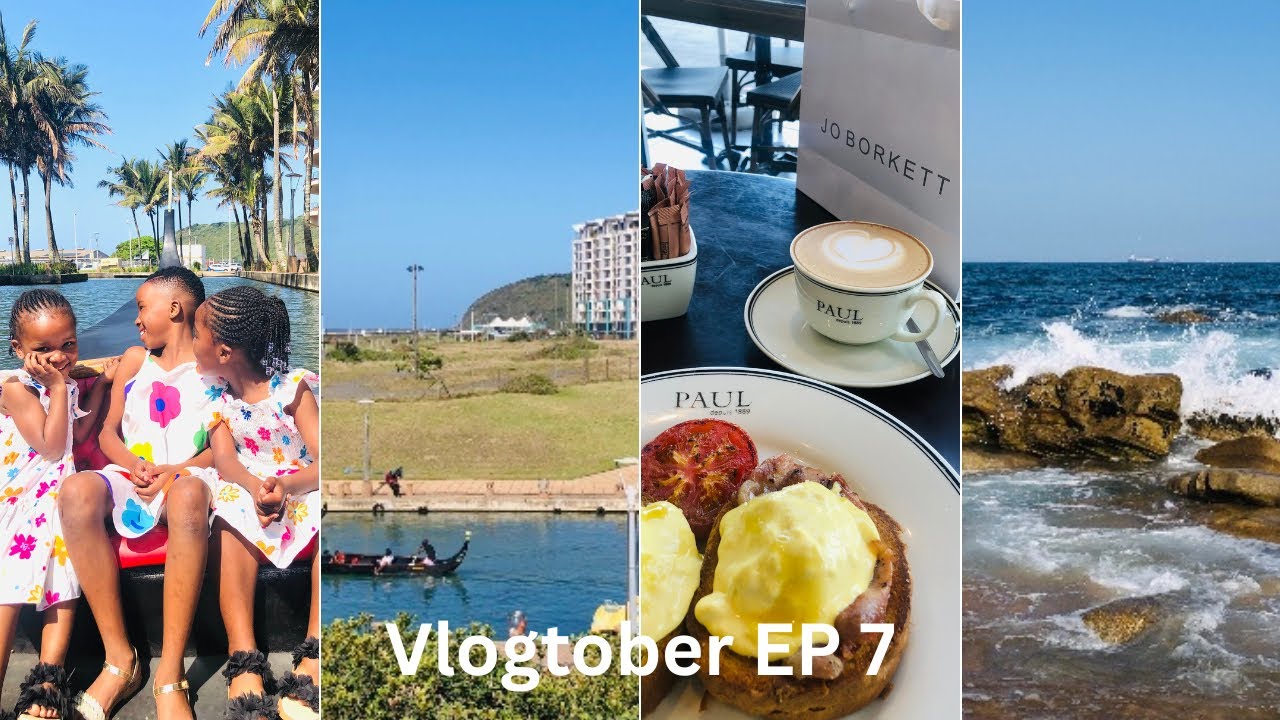 #vlogtober EP 7 | KIDS VISITING | LETS GO TO THE BEACH | GONDOLA RIDE | #vlog #southafricanyoutuber 