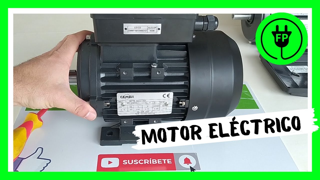 Partes de un MOTOR ELÉCTRICO
