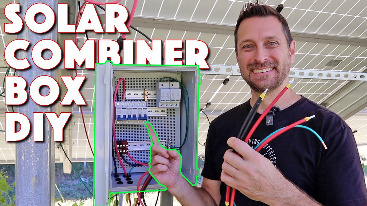 Our DIY Solar Combiner Box! How We Wired It!