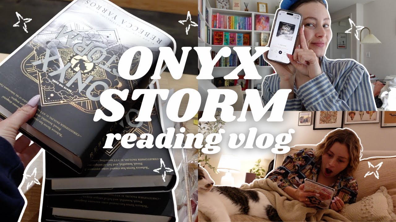 SPOILER FREE Onyx Storm Reading Vlog!