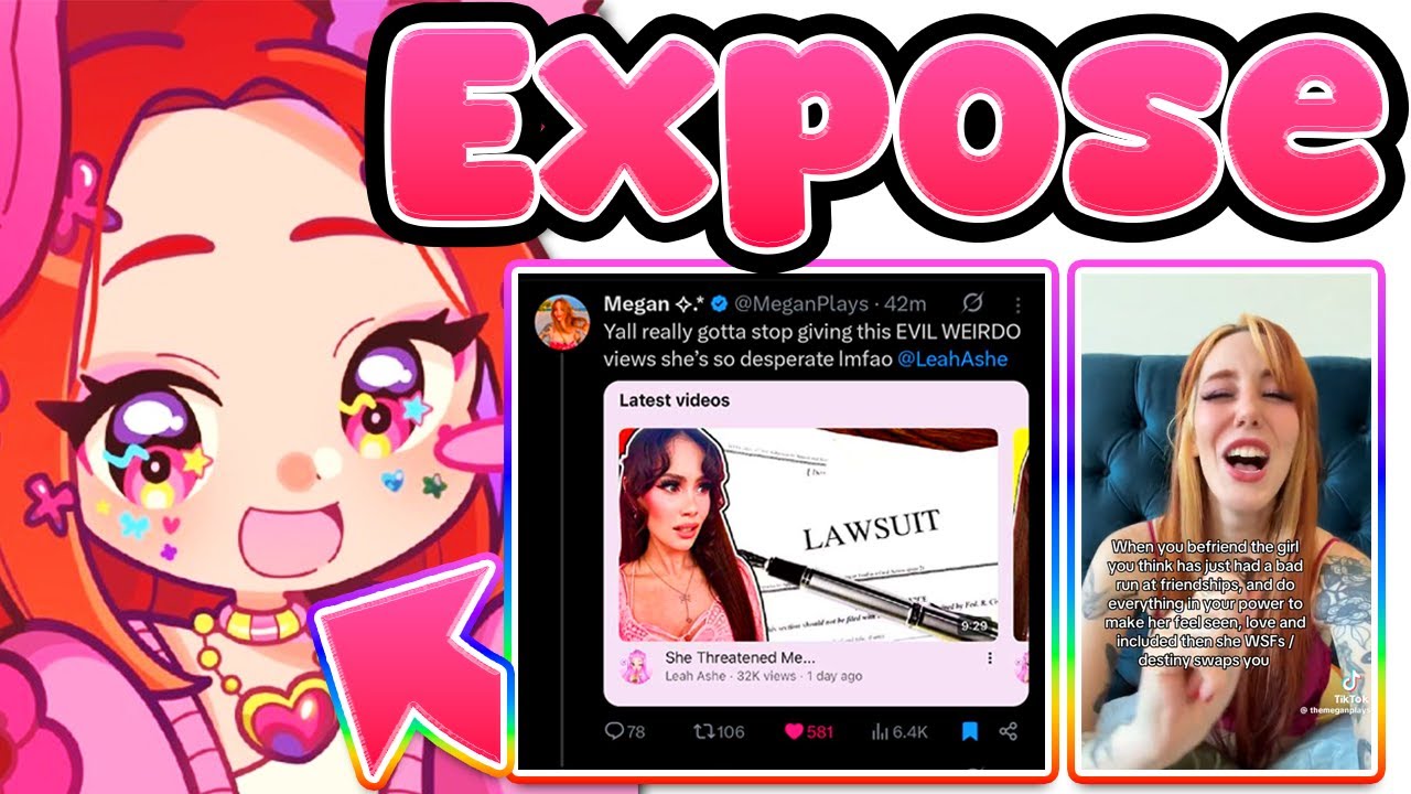 Megan 'EXPOSES' Leah Ashe On Twitter...