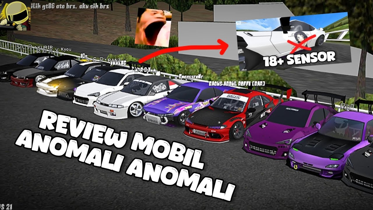 RIVIEW MOBIL ANOMALI MALAH ADA LIVERY SUS🧐 AUTO DI BAN INI FIKS🔥