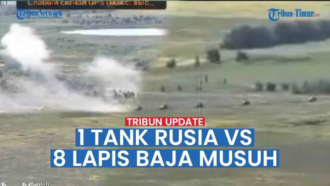 🔴 VIDEO FULL 1 Tank Rusia vs Rombongan Tank Musuh, Pushilin: Divisinya Dapat Penghargaan Tertinggi!