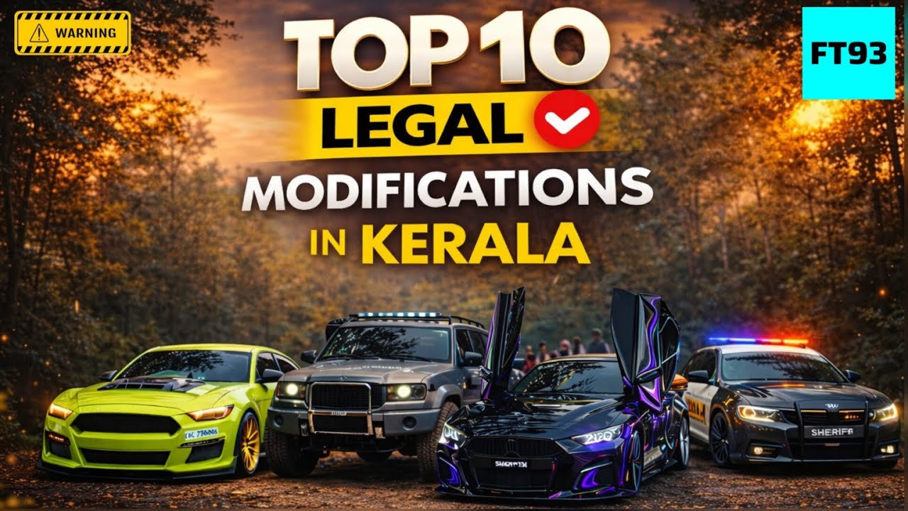 TOP 10 LEGAL MODIFICATIONS IN KERALA 🥵 ( GOD'S OWN COUNTRY )