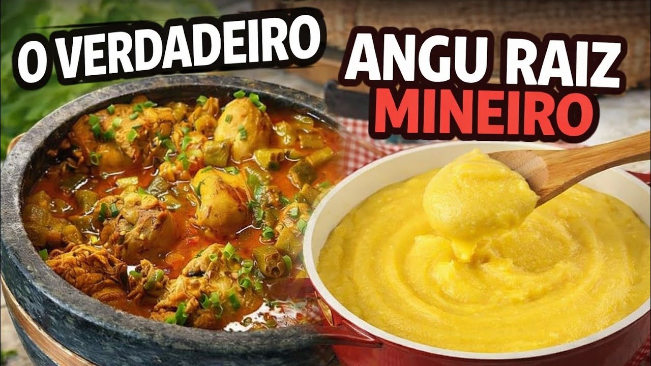 O Verdadeiro Angu de Milho Verde: Receita Raiz do Interior de Minas! 🌽🔥