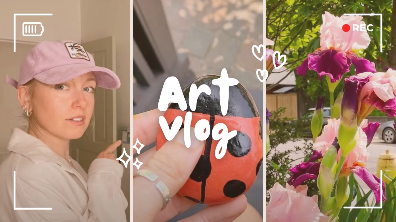 Art, Rest, and Ladybugs: My Creative Comeback after a Long Break