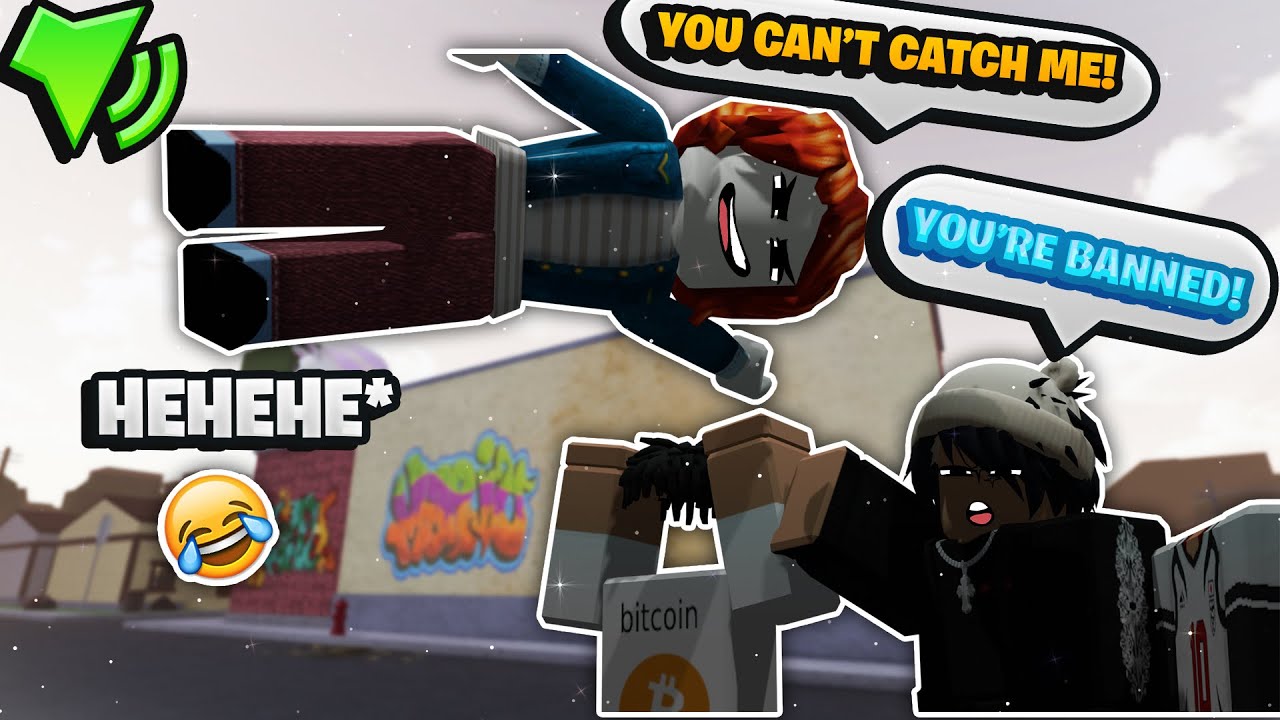 Da Hood But BANNING Exploiters (Funny)😳