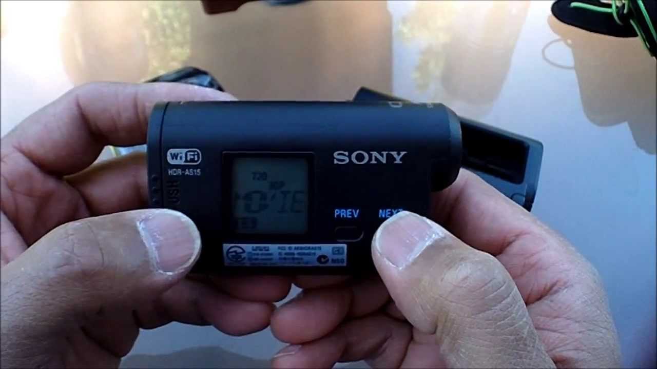Sony HDR AS15, Firmware Update and AKA LU1 Mini Review