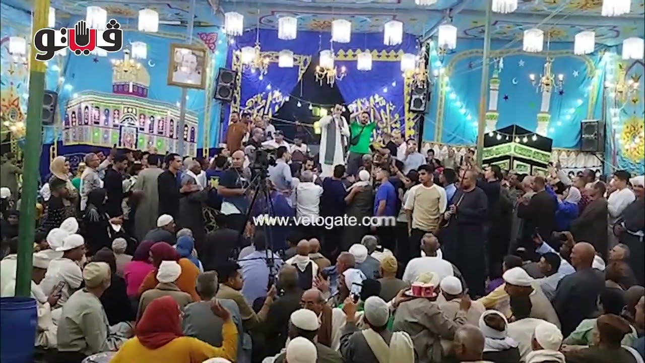 إحياء للتراث الروحي والفني، الشيخ ناصر شرف مداحاً على أعتاب السيد البدوي