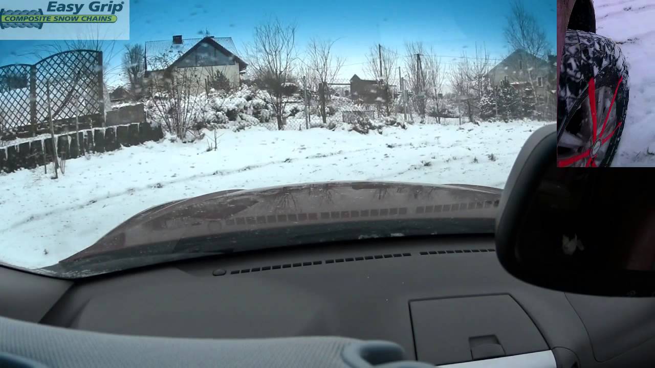 Michelin EasyGrip łańcuchy śniegowe z kevlaru - test