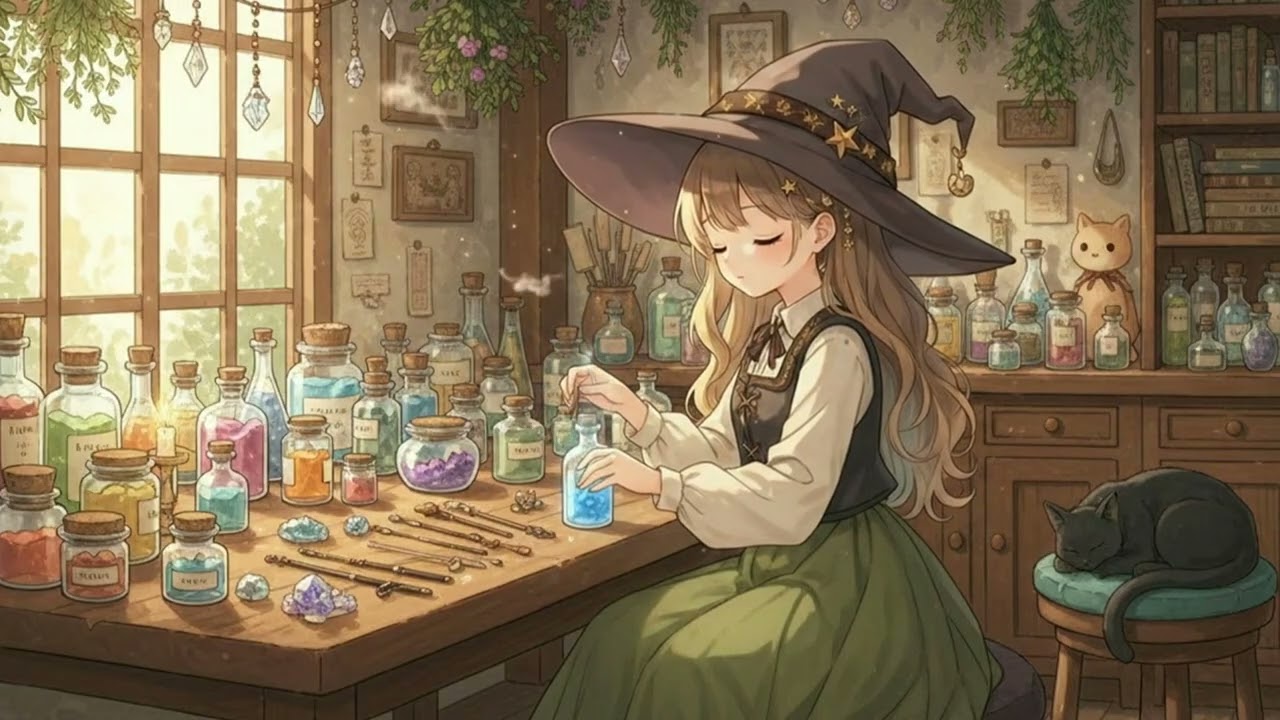 魔女の庭に迷い込んだ気分で聴く異世界ケルト音楽｜やさしい集中用BGM