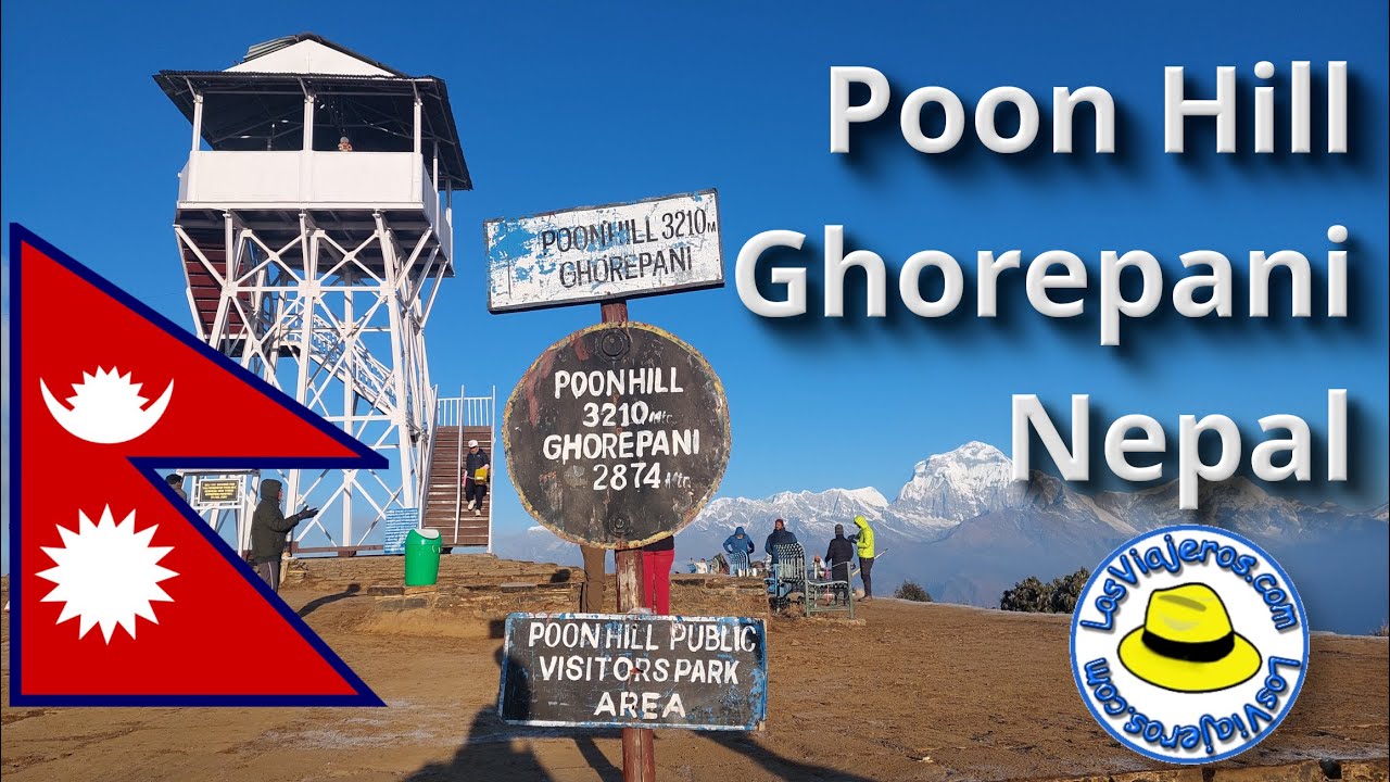 Trekking del Poon Hill en 2 Días ❤️ Ulleri-Ghorepani 🌄 Santuario de los Annapurnas,  Nepal ✈️