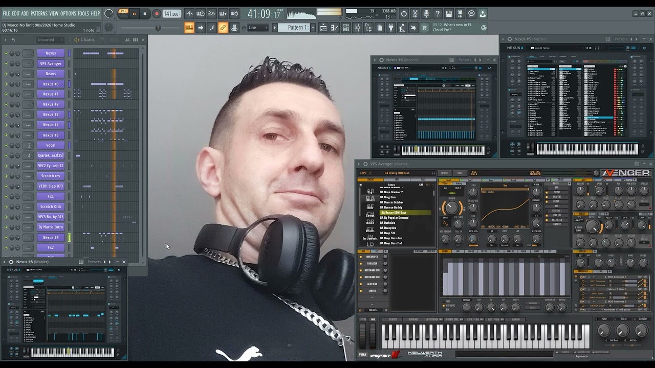Dj Marco No Limit 90s 2026 Home Studio