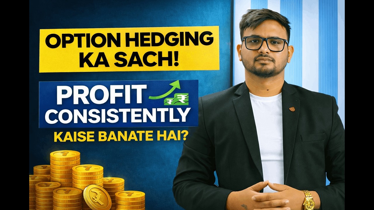 Option Hedging Ka Sach | Profit Consistently Kaise Banate Hai? || jabalpur share bazar