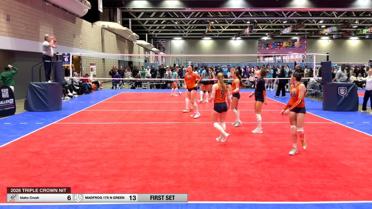 2026 TRIPLE CROWN NIT - Idaho Crush 17 Bower vs MADFROG 17s N GREEN