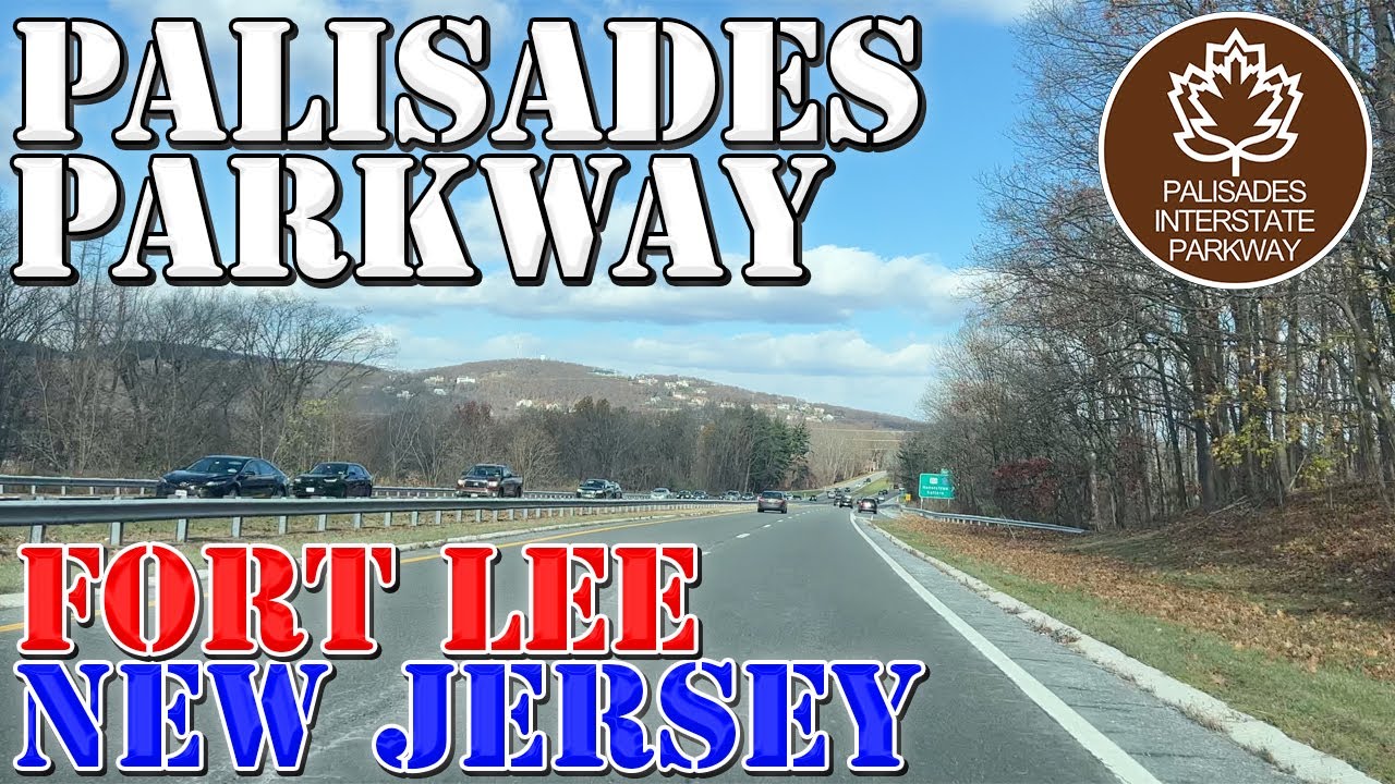 Palisades Parkway FULL Route - Fort Lee NJ to Bear Mountain NY - 4K Highway Drive