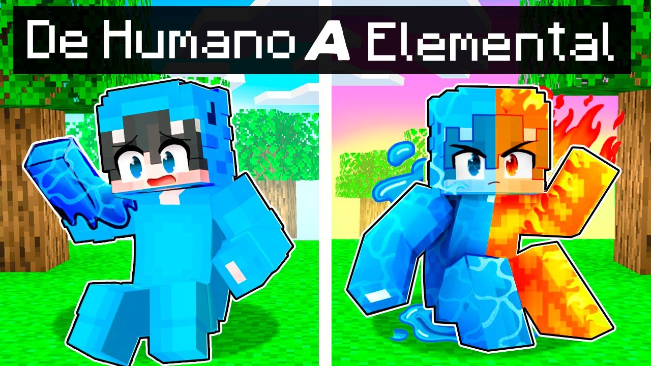 Descubr&iacute; Mis PODERES ELEMENTALES en Minecraft!