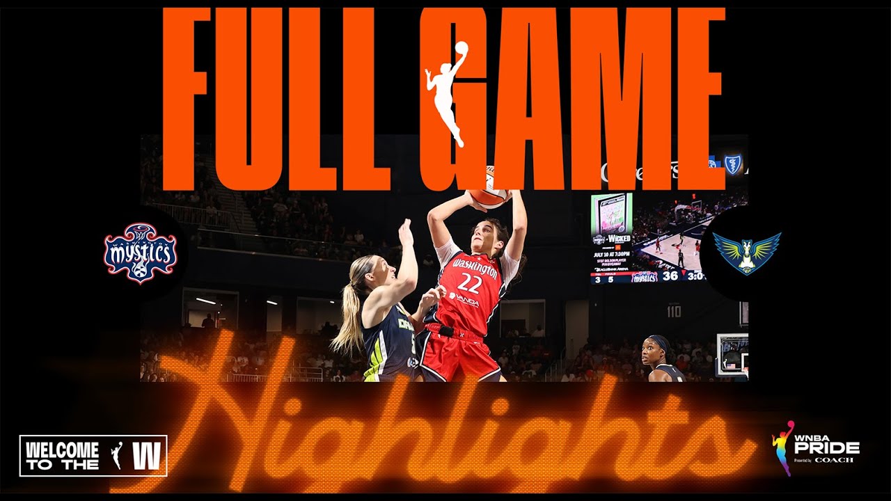 Washington Mystics vs. Dallas Wings | OVERTIME FULL GAME HIGHLIGHTS | June 22, 2025