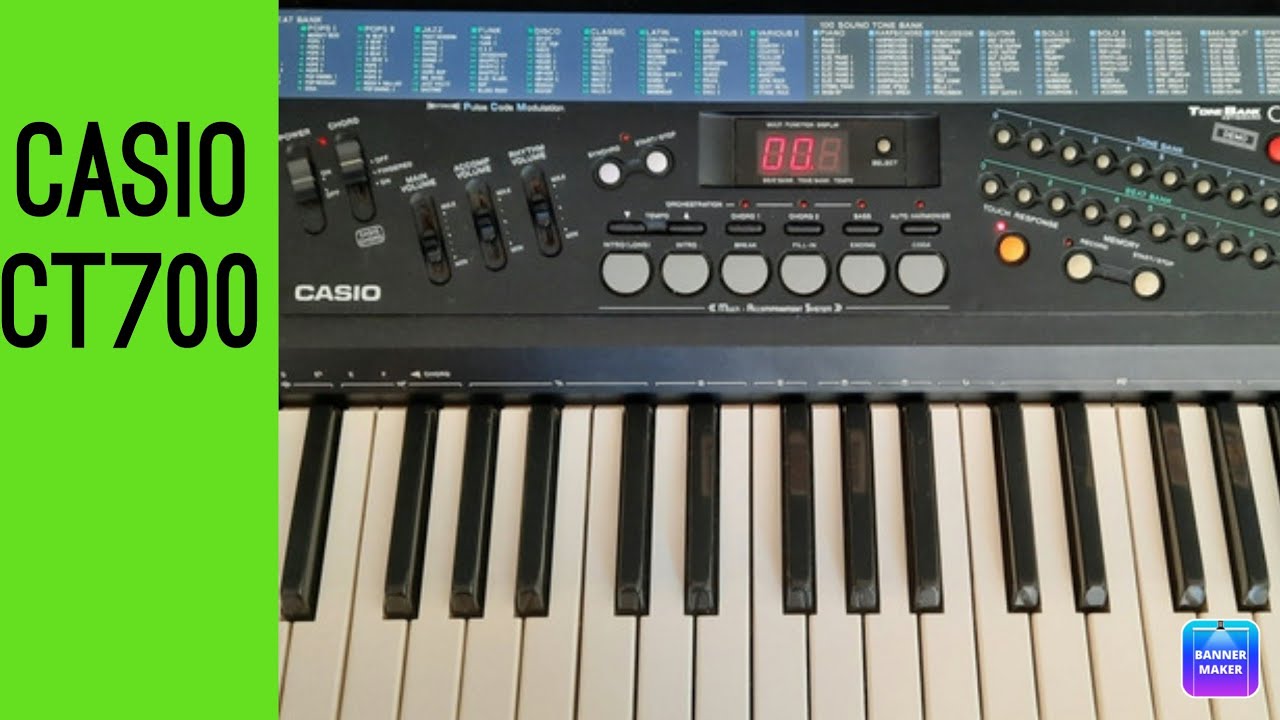 Review Teclado Casio CT 700