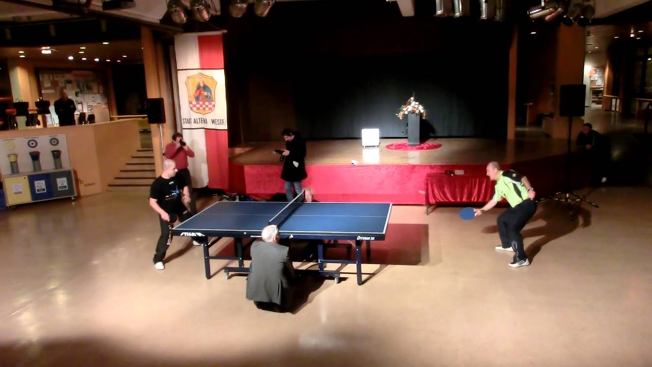 Wilfried Lieck | Showeinlage bei Stadtbestenehrung 2012 | TTC Altena ClubTV