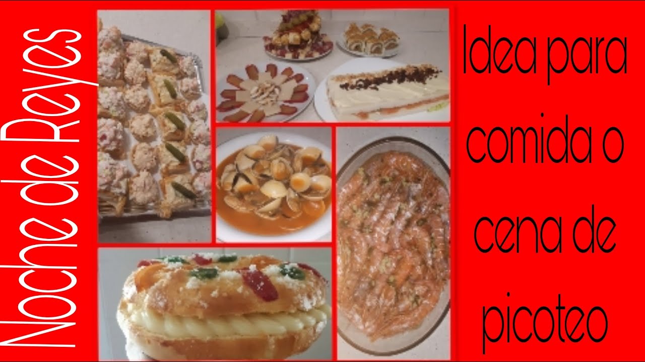 Ideas de aperitivo  o cena  de picoteo.