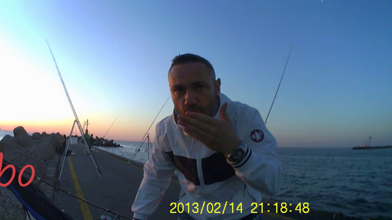 Prima uscita alle dighe foranee (palizzata lato Nord) pesca alle orate