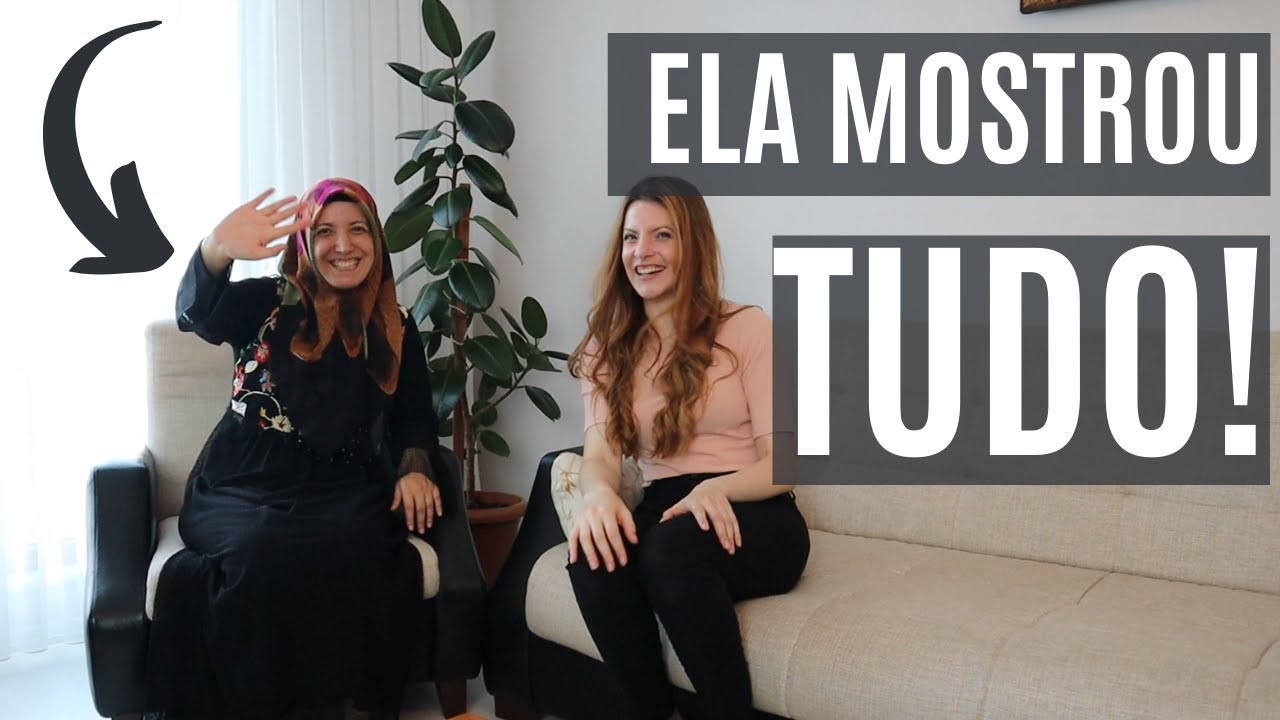 TOUR NA CASA DA MINHA CUNHADA TURCA  |  JESSICA NAIARA | TURQUIA