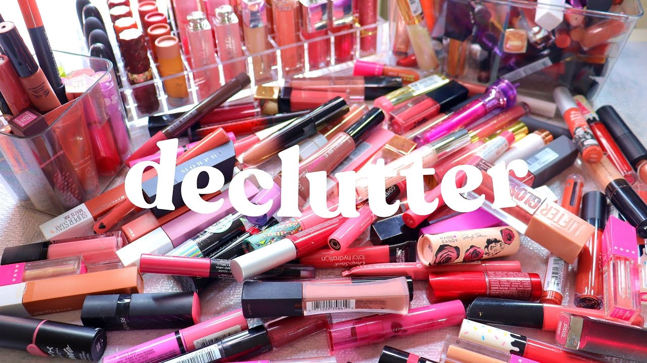 MASSIVE LIPSTICK DECLUTTER | MY ENTIRE LIP COLLECTION REVEAL