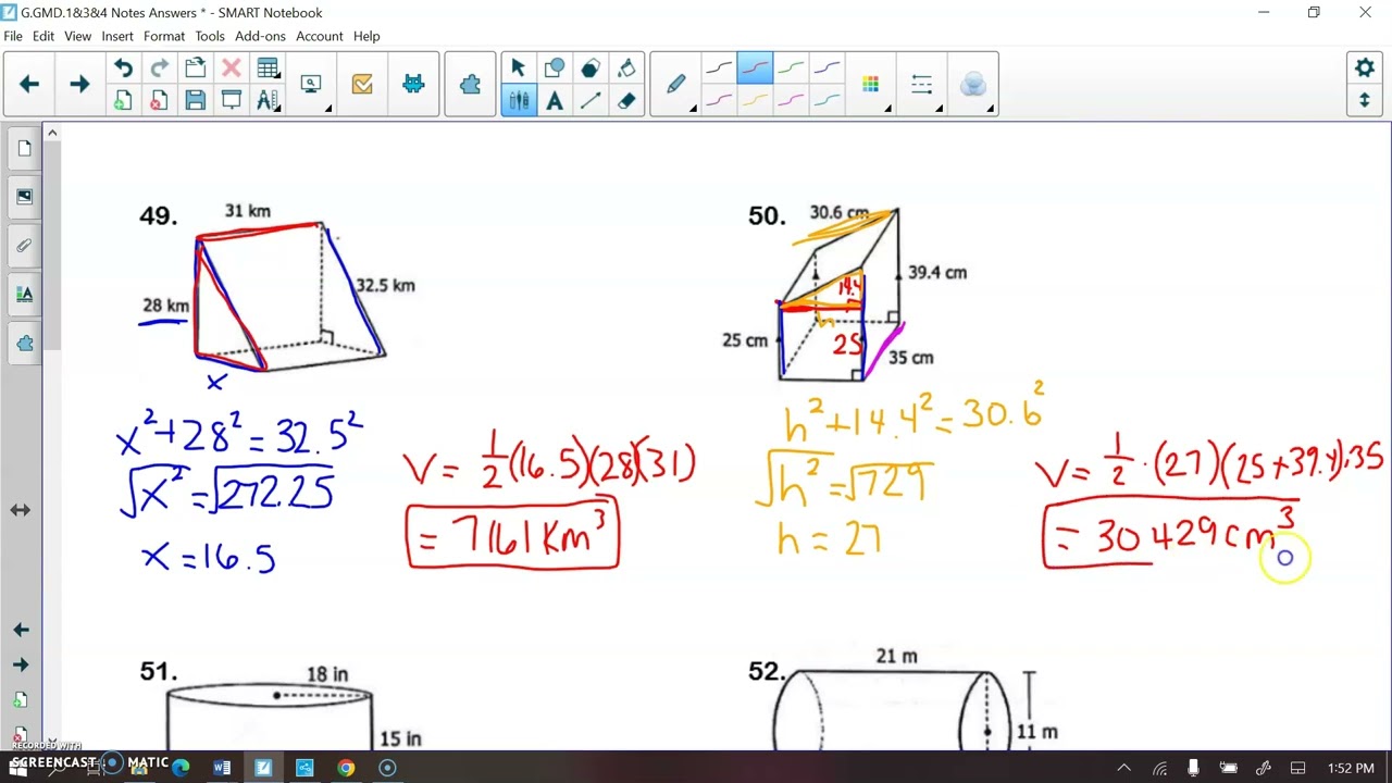 G.GMD.1/3/4 Level 2-3 Video #3