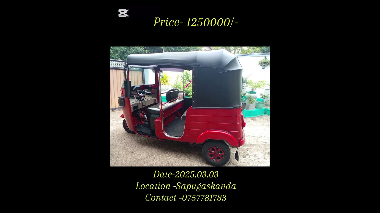 bajaj threewheel 