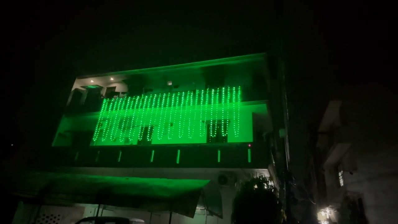 New Pixel Led LIghts Setup 25 X 30 || S Type Connection Completed For Delhi Customer || OnlineDukan