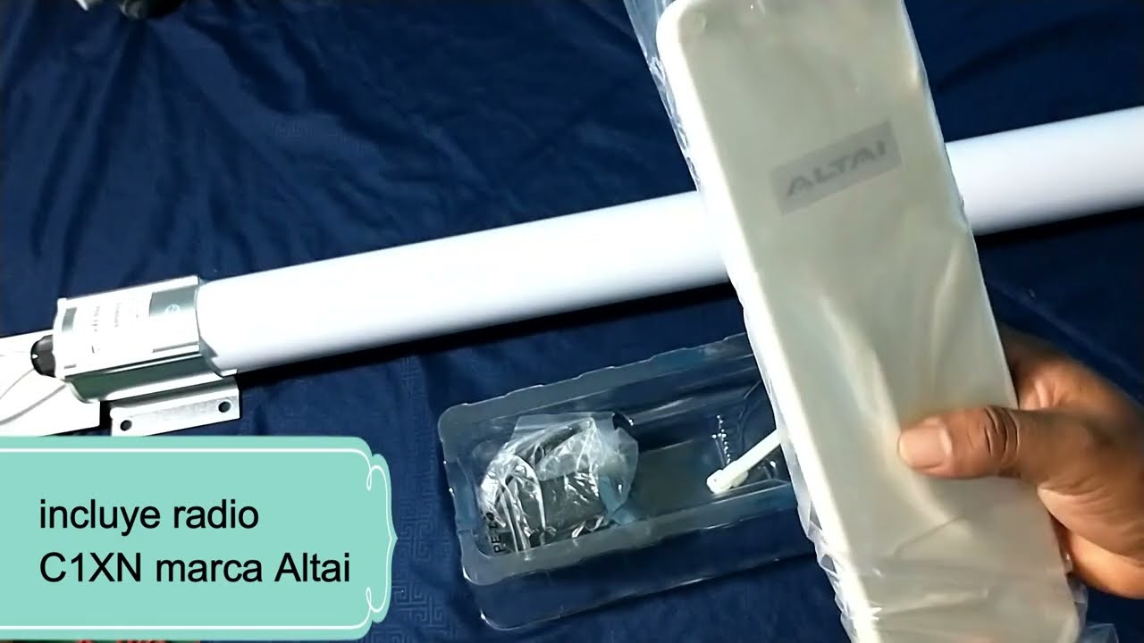 Super WiFi Altai C1xn+ và Antenna omnidireccional SD AN 2M10 00