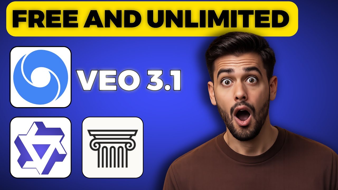 Veo 3.1 FREE AI Video Generator 😱 | Unlimited Videos (No Watermark!)