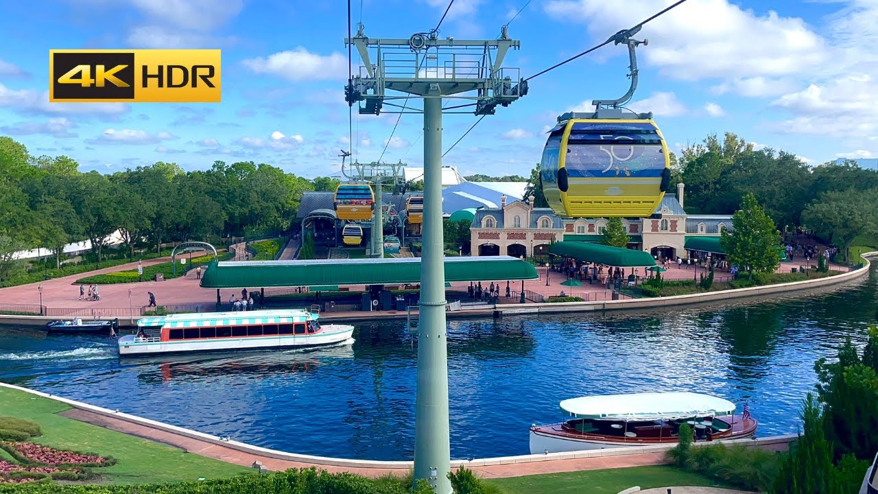 How To Get To EPCOT From Hollywood on Skyliner | Walt Disney World Florida