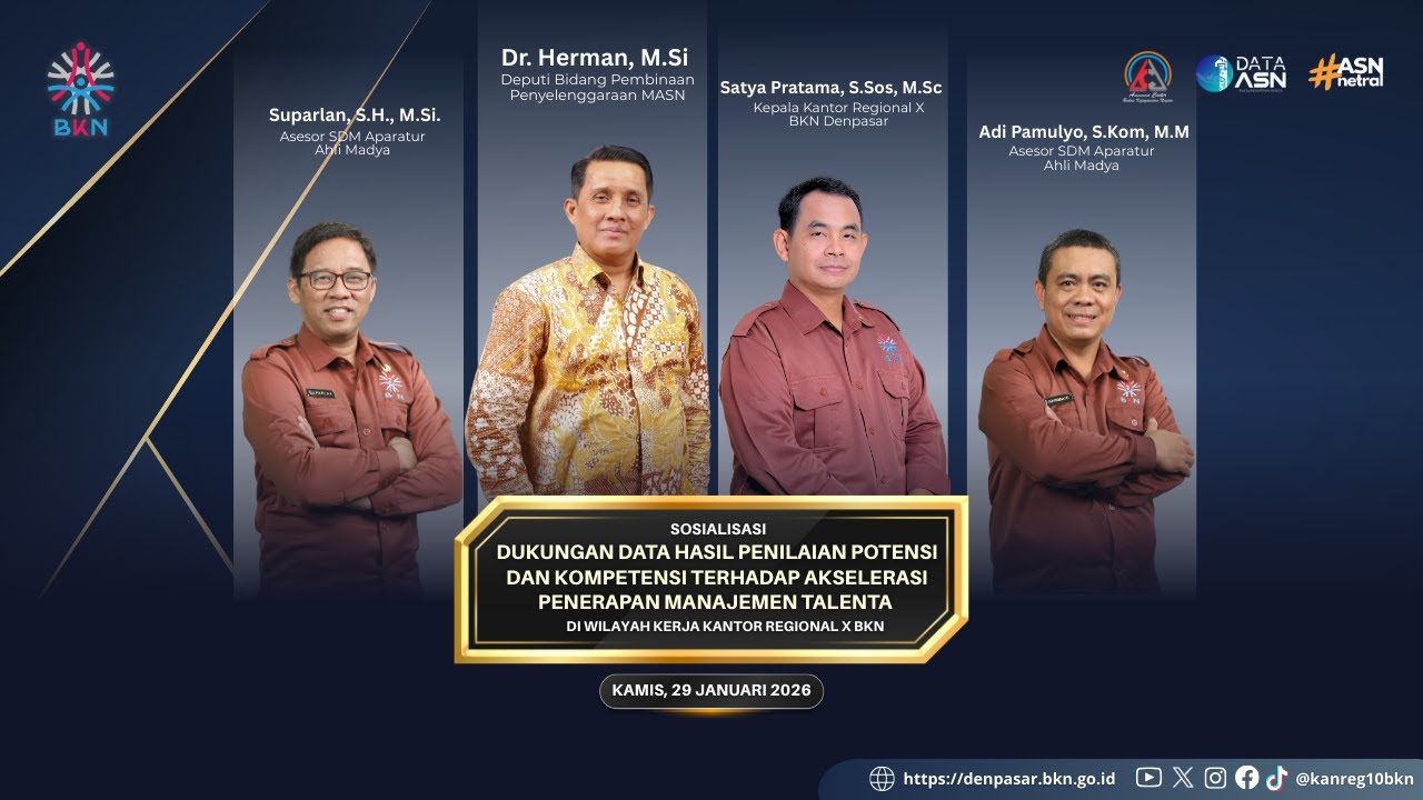 Dukungan Data Hasil Penilaian Potensi dan Kompetensi thdp Akselerasi Penerapan Manajemen Talenta